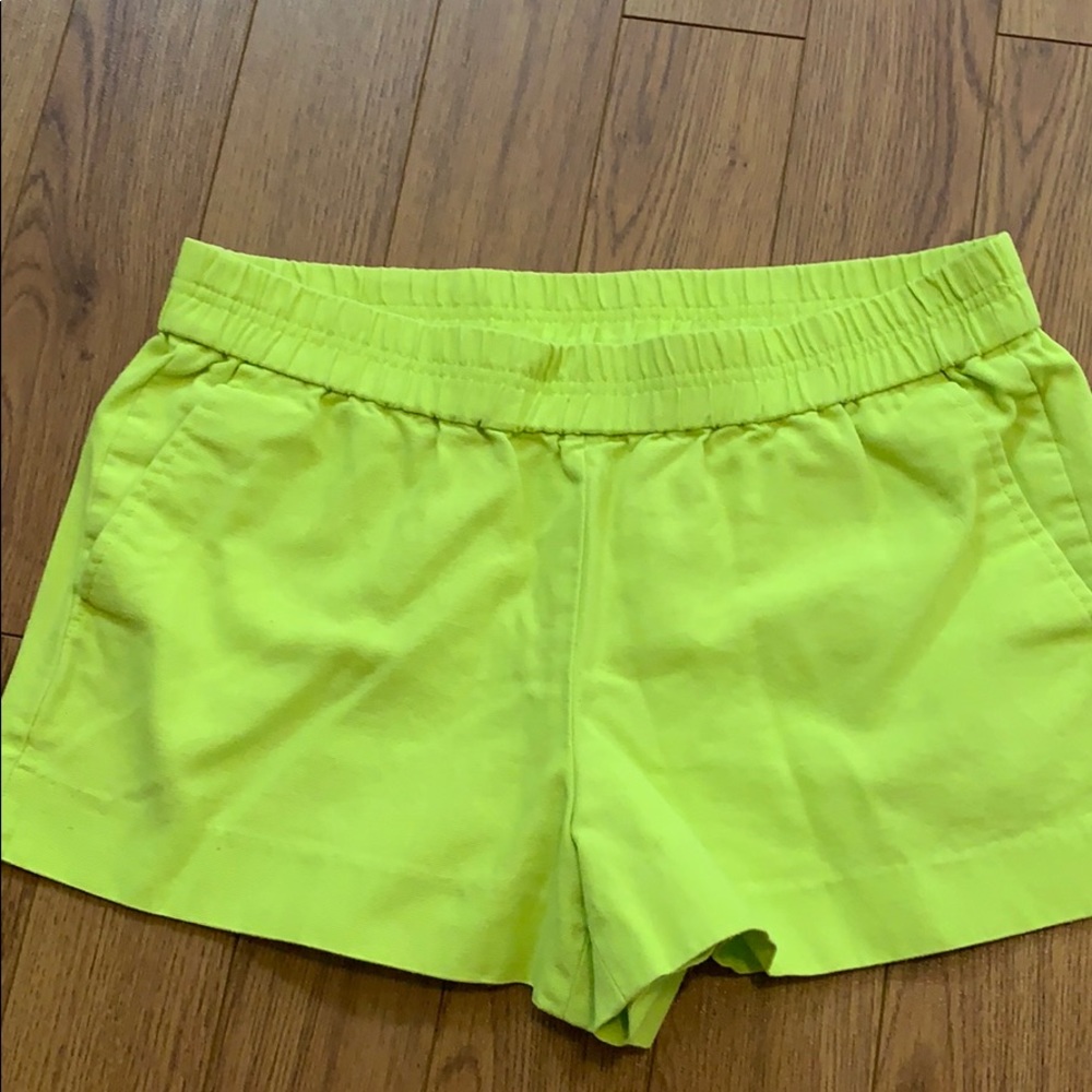 J crew elastic waist casual shorts